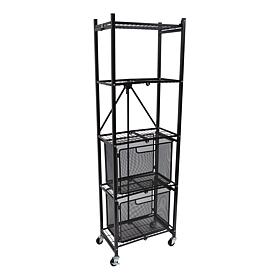 Origami Slim Pantry Rack with Drawers