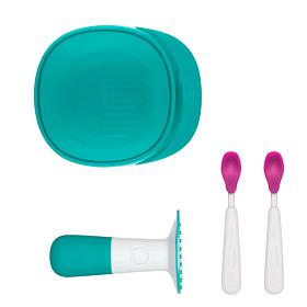 OXO Tot Food Masher and Feeding Spoon Set