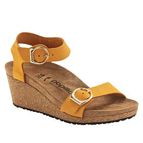 Papillio by Birkenstock Soley Leather Wedge Sandal