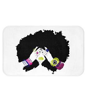 Pardon My Fro Shanell 30" x 20" Bath Mat