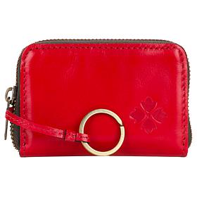 Patricia Nash Abri Leather Zip-Around Wallet
