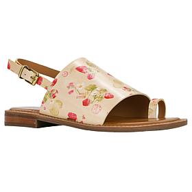 Patricia Nash Angelica Leather Slingback Sandal