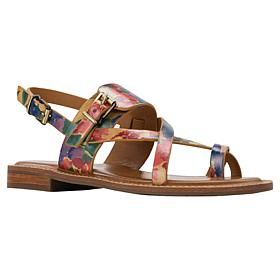 Patricia Nash Fidella Leather Slingback Sandal