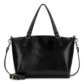 Patricia Nash Florine Tote w/Top Handles & Detachable Crossbody Strap