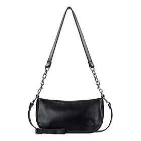 Patricia Nash Sassi Leather Crossbody Baguette