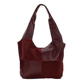 Patricia Nash Toni Suede and Leather Small Tote
