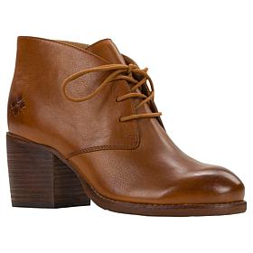 Patricia Nash Veneto Leather Lace-Up Booties 
