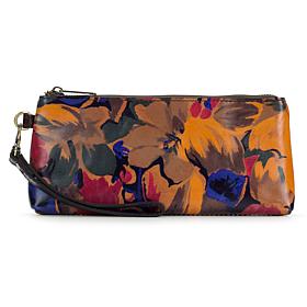 Patricia Nash Vetralla Leather Wristlet with RFID Protection