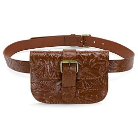 Patricia Nash Vitrolles Leather Belt Bag