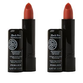 Perlier Black Rice Lip Balm 2-piece Set