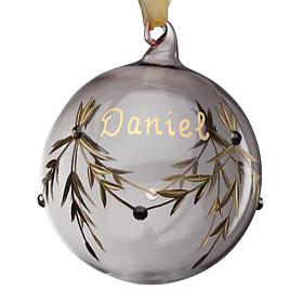 Personalized Birthstone Ornament
