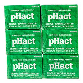 pHact 6-pack 4.25 oz. Peppermint Cleansing Bars