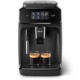 Philips 1200 Automatic Espresso Machine with Milk Frother - Black 