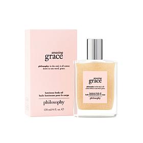 philosophy 4oz. fragrance luminous body oil