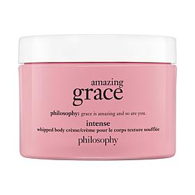 philosophy amazing grace 8 oz. intense whipped body crème 