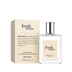philosophy fresh cream eau de toilette 2 oz