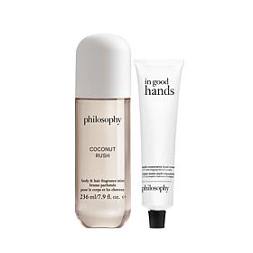 philosophy hair & body mist and hand care duo