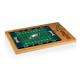 Picnic Time Glass Top Cutting Board - Phila. Eagles