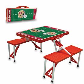 Picnic Time Picnic Table Sport - San Francisco 49ers