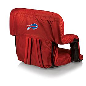 Picnic Time Ventura Folding Stadium Chair-Buffalo Bills