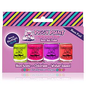 Piggy Paint Neon 4-polish Boxed Set