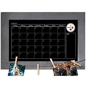 Pittsburgh Steelers Monthly Chalkboard with frame & clothespins 11x...