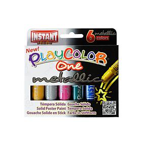 Playcolor Paint Sticks Metallic Set of 6