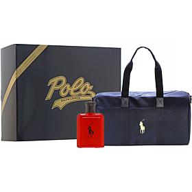 Polo Red By Ralph Lauren 4.2 oz. Fragrance with Duffle