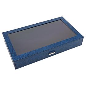 Prestige™ Croco-Embossed Single Drawer Jewelry Box