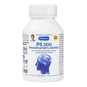 PS 200 Phosphatidyl Serine - 120 Capsules