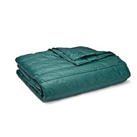 PUFF Indoor/Outdoor Quilted Nylon Water Resistant Blanket, Twin