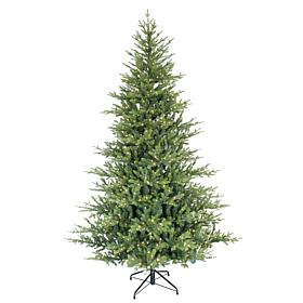 Puleo International 7.5' Pre-Lit Alberta Spruce Christmas Tree