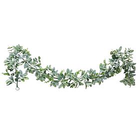 Puleo International Lambs Ear Garland, 6' x 10"