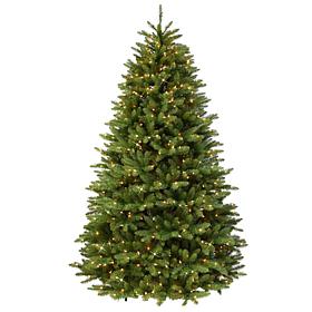 Puleo Intl. 7.5' Pre-lit Franklin Fir Grand Artificial Christmas Tree
