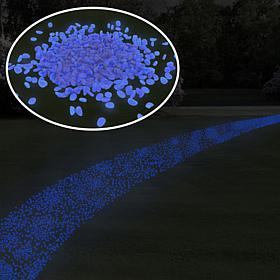 Pure Garden Glow in the Dark Solar Pathway Pebble Lights - 500-Count