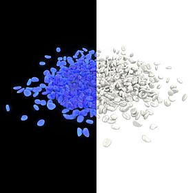 Pure Garden Glow in the Dark Solar Pathway Pebble Lights - 500-Count