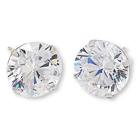 Radiance by Absolute™ 10K Gold 7.1ctw Round Solitaire Stud Earrings