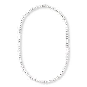 Radiance by Absolute™ 20" 4mm Round Magnetic Clasp Tennis Necklace