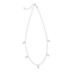 Radiance by Absolute™ 20" Pear-Shaped Dangle Adjustable Necklace
