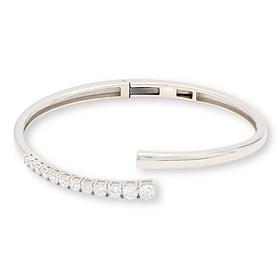 Radiance by Absolute™ 2.75ctw Graduated Round Stone Bypass Bracelet