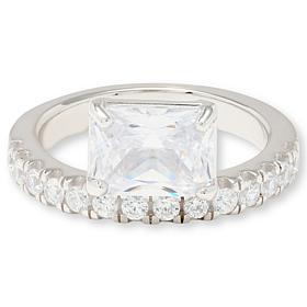 Radiance by Absolute™ 5.96ctw Emerald Cut Floating Ring
