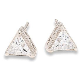 Radiance by Absolute™ 6mm Trillion Cut Stud Earrings