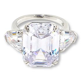 Radiance by Absolute™ Couture Emerald-Cut and Trilliant Cocktail Ring 
