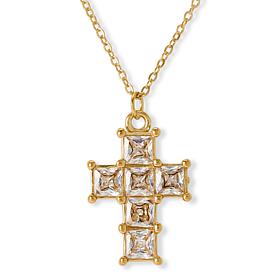 Radiance by Absolute™ Cross Drop Necklace