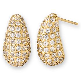 Radiance by Absolute™ Pavé CZ Tear Drop Earrings