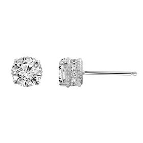 Radiance by Absolute™ Round Solitaire Stud Earrings