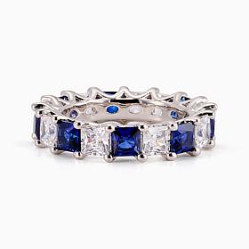 Radiance by Absolute™ Simulated Colored Gem and CZ Band Ring
