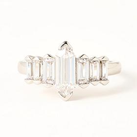 Radiance by Absolute™ Specialty-Cut 5-Stone Ring