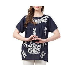 Raj Alina Embroidered Blouse