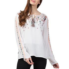 Raj Audrey Embroidered Blouse